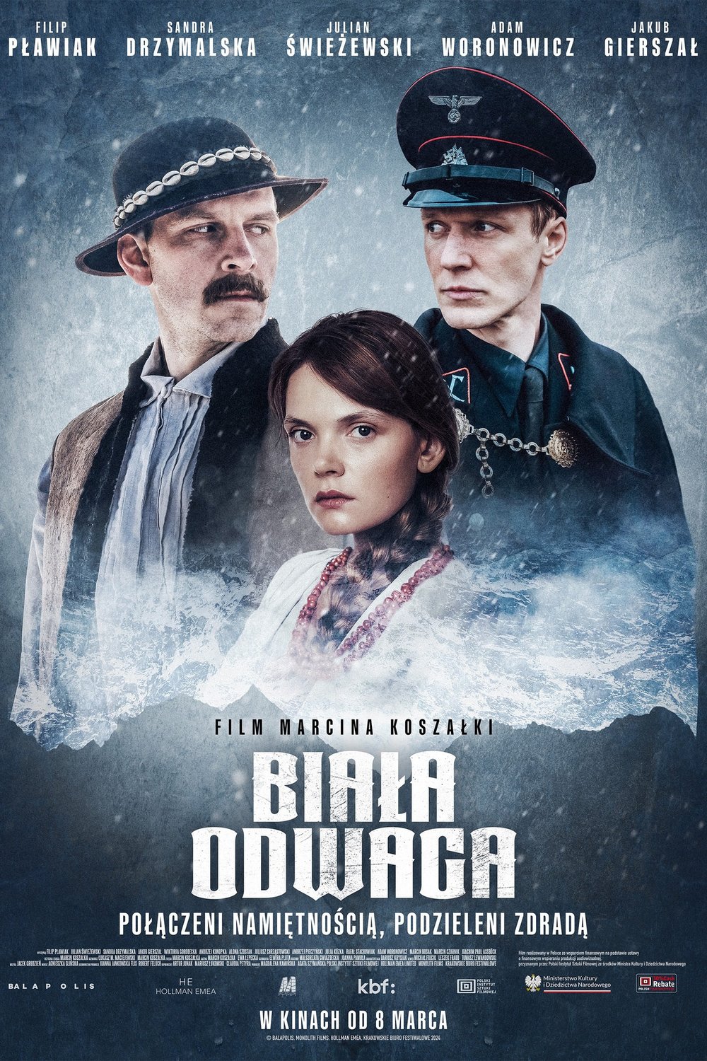 L'affiche du film Biala odwaga
