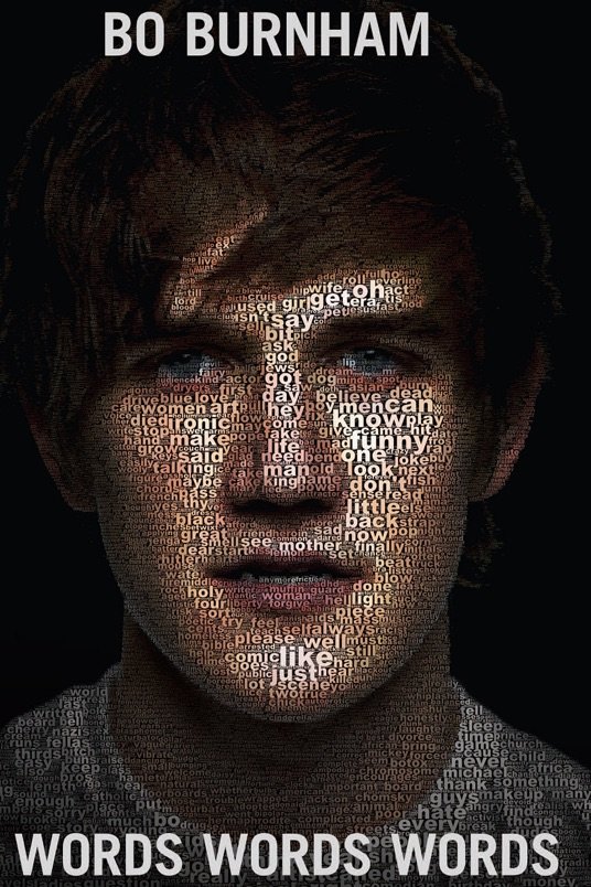 L'affiche du film Bo Burnham: Words, Words, Words
