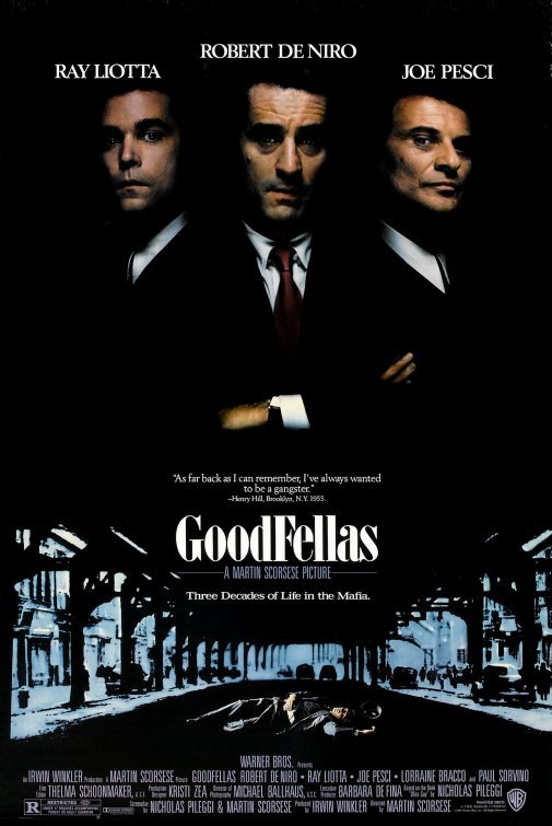 L'affiche du film Goodfellas