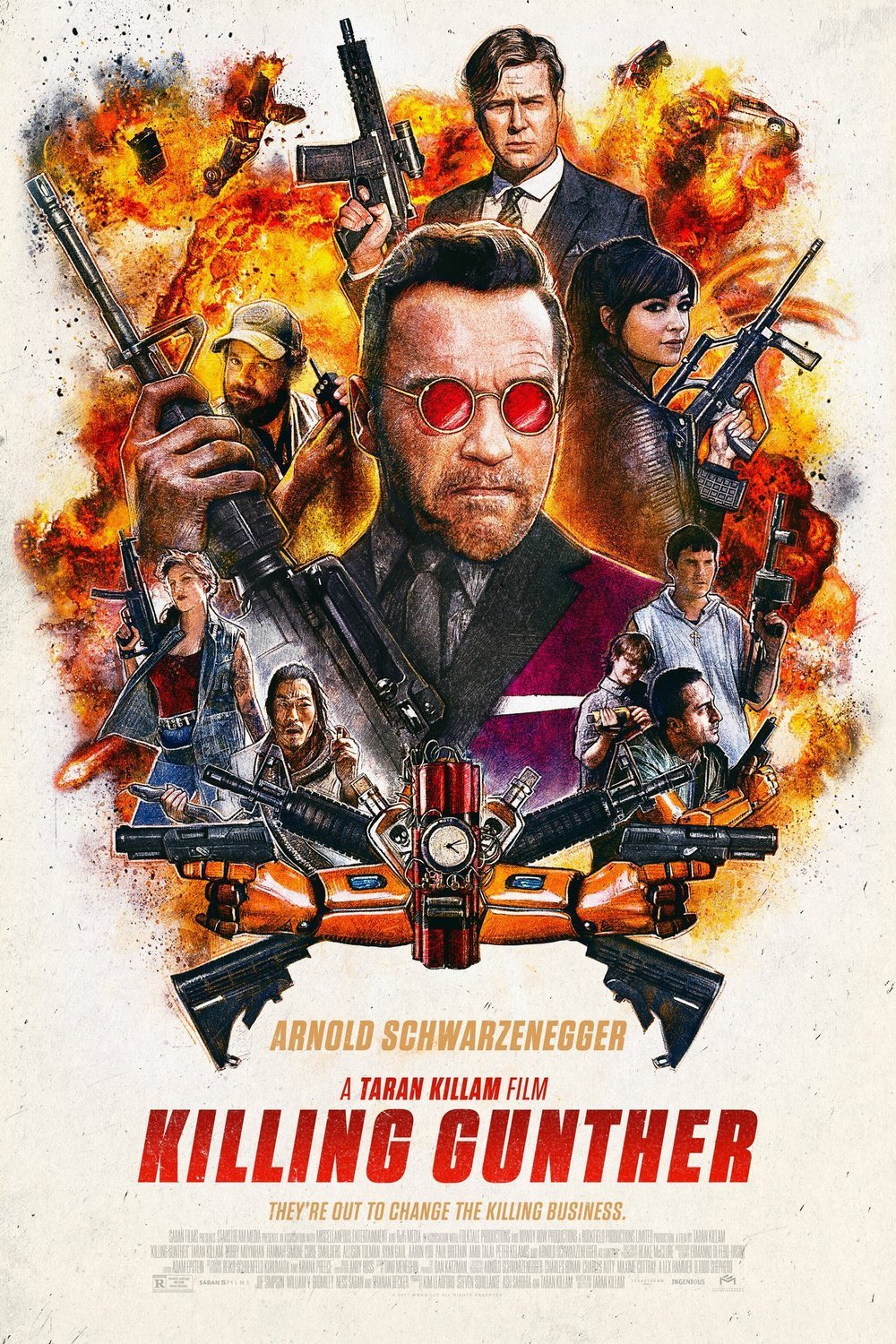 L'affiche du film Mission Gunther v.f.