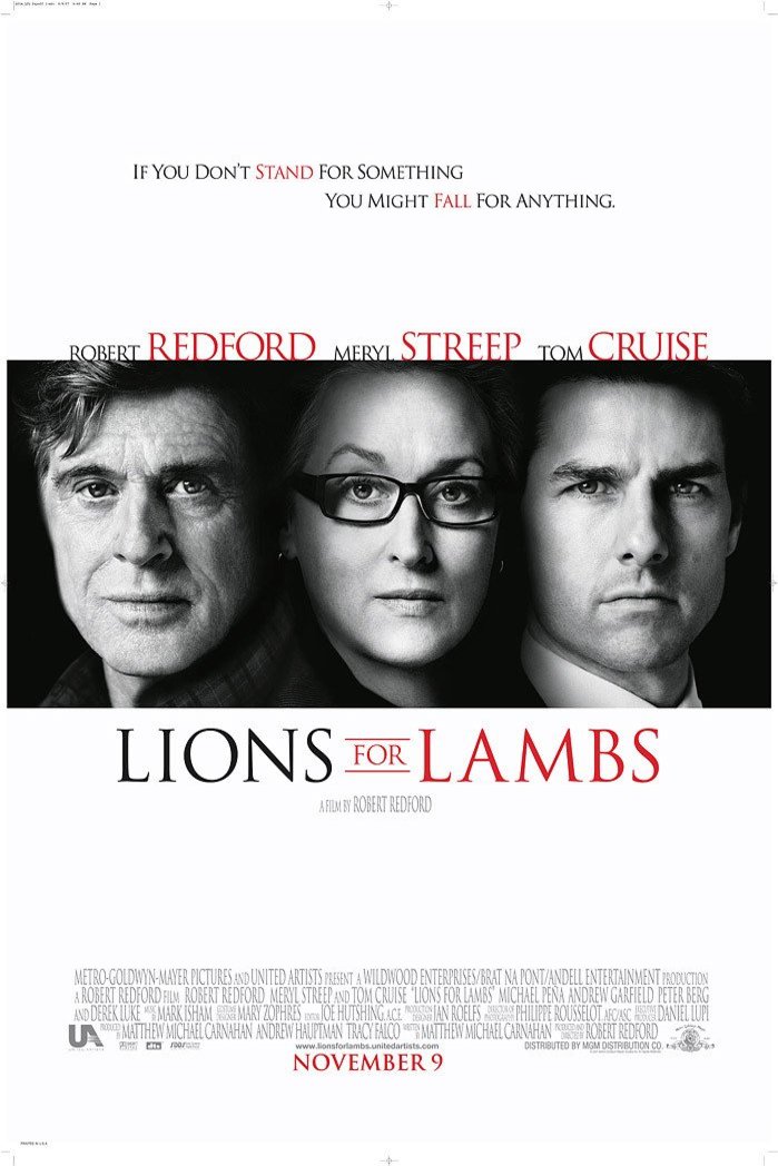 Poster of the movie Lions for Lambs