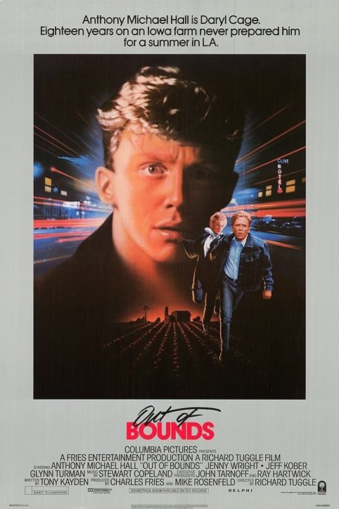L'affiche du film Out of Bounds