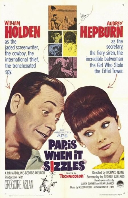 L'affiche du film Paris When It Sizzles