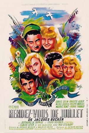 L'affiche du film Rendez-vous de juillet