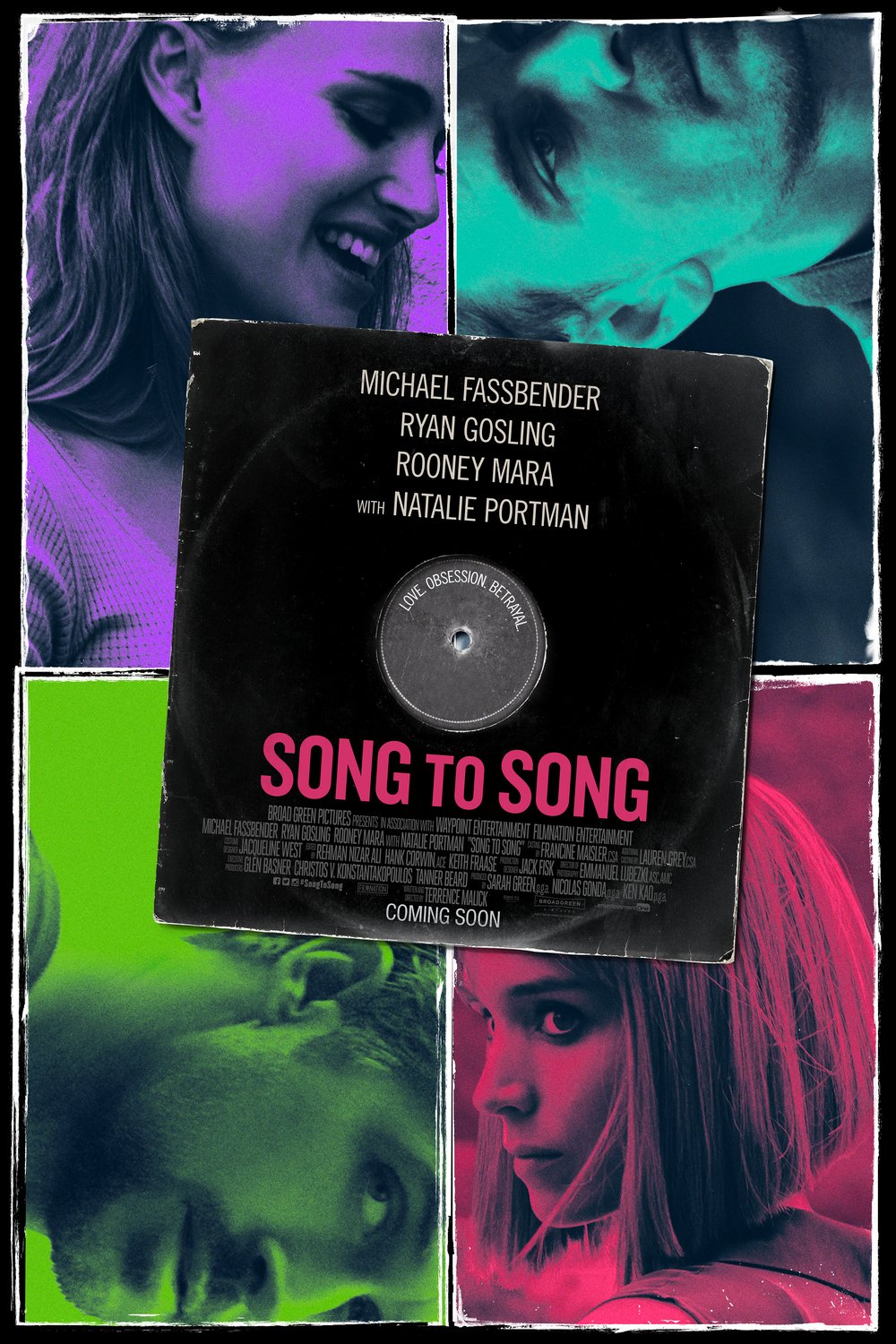 Poster of the movie Song to Song [2017]