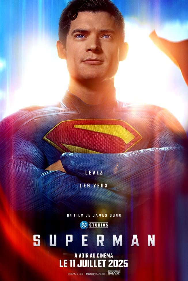 L'affiche du film Superman v.f.