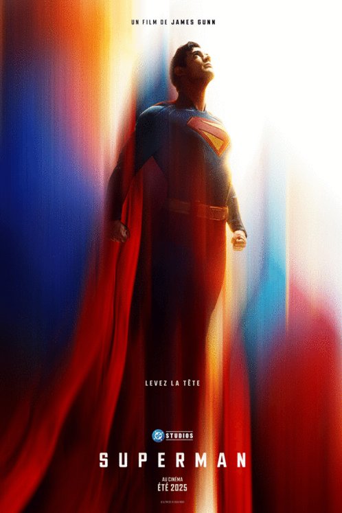 L'affiche du film Superman v.f.