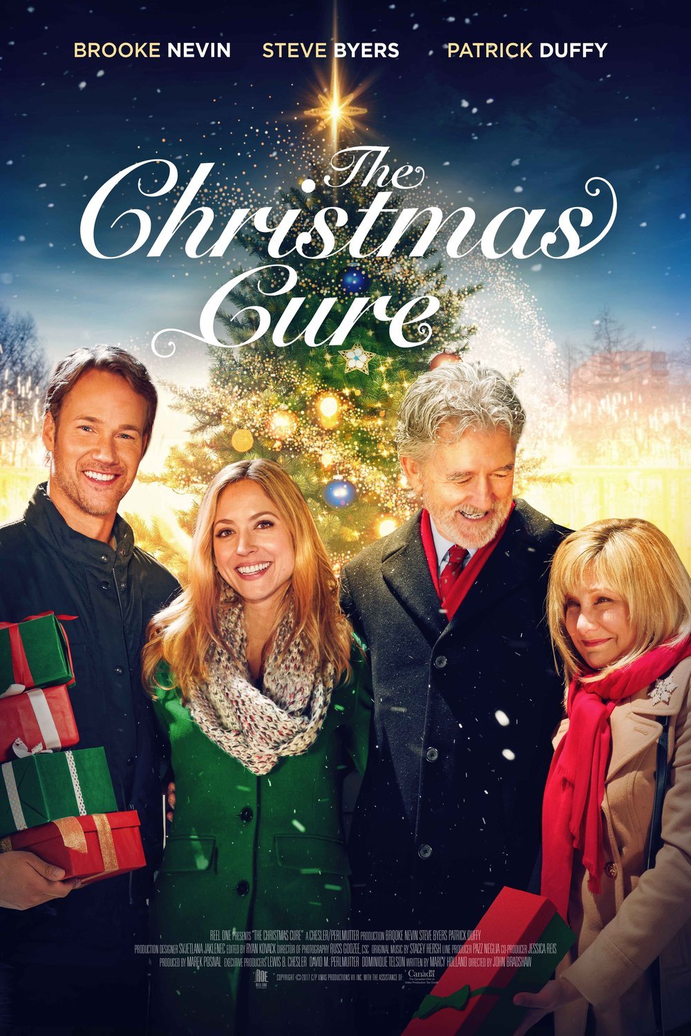 L'affiche du film La plus belle étoile de Noël