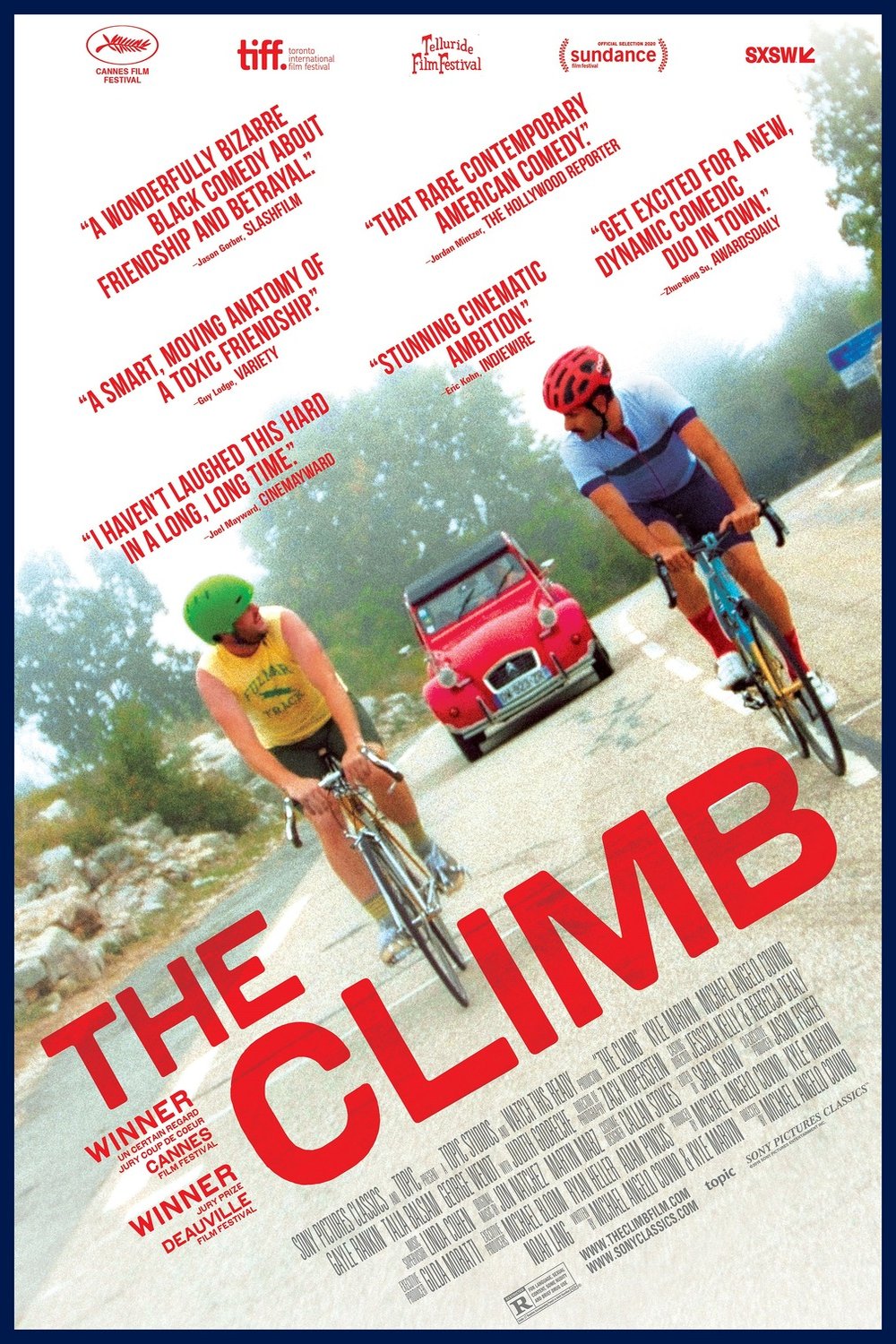 L'affiche du film The Climb