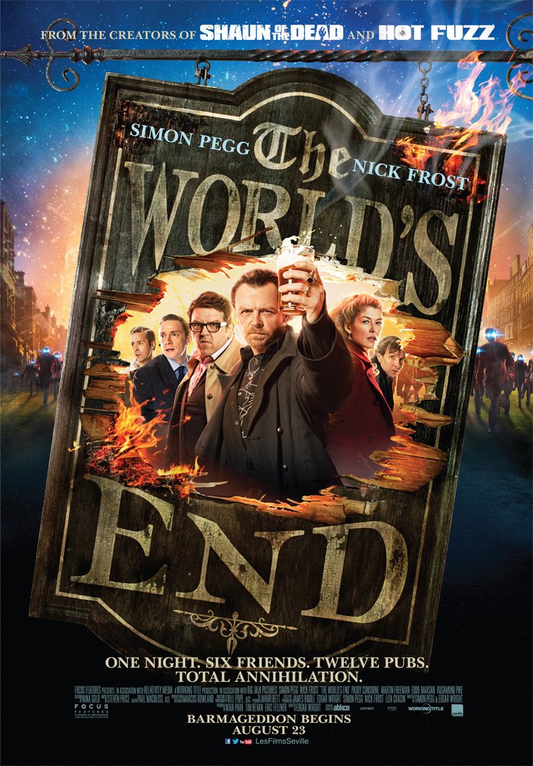Poster of the movie The World's End [2013]