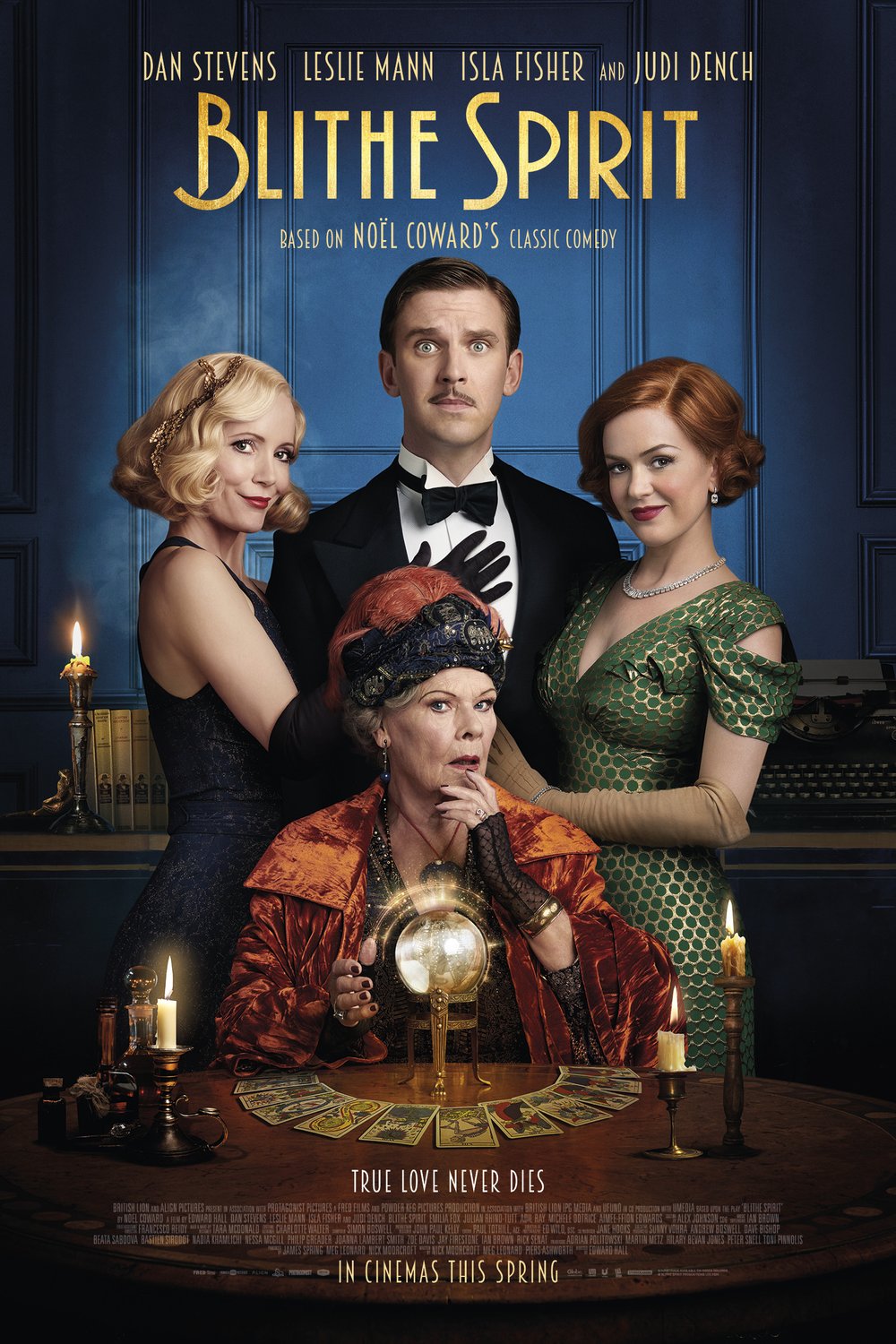 L'affiche du film Blithe Spirit