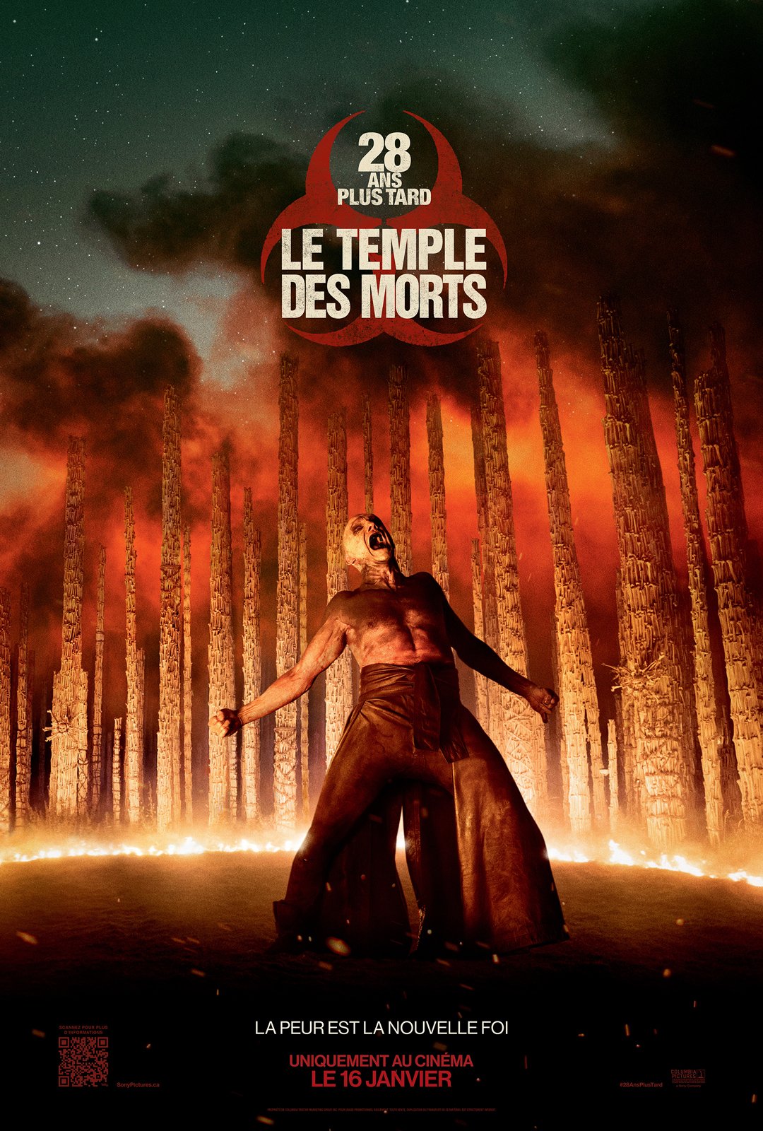 Poster of the movie 28 ans plus tard: Le temple des morts [2026]
