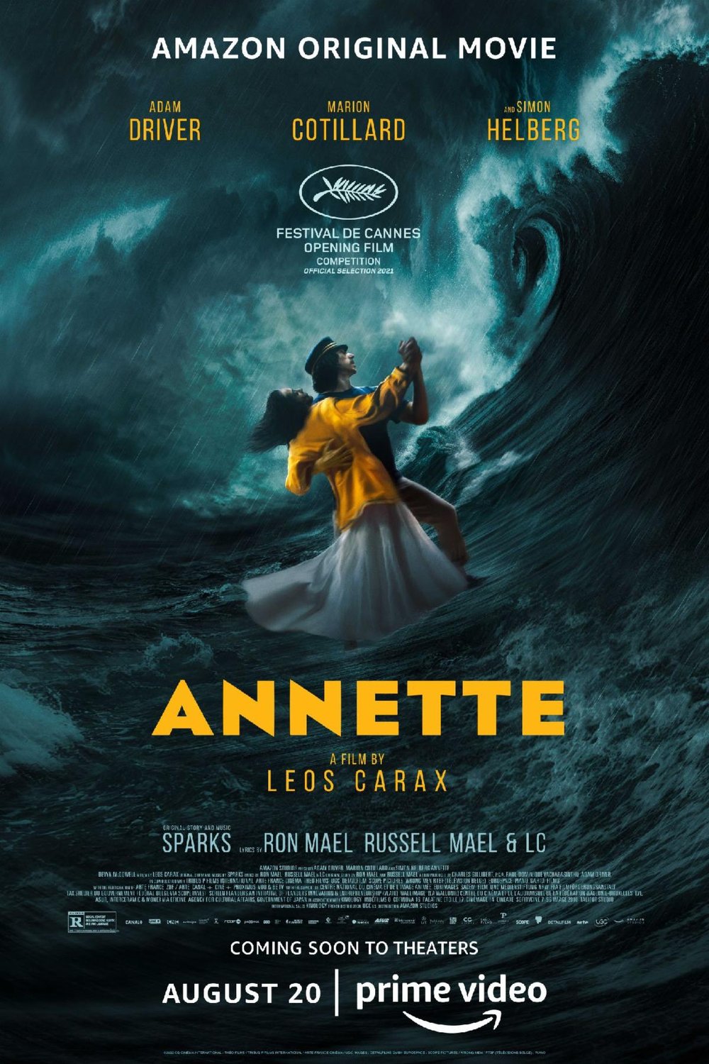 L'affiche du film Annette