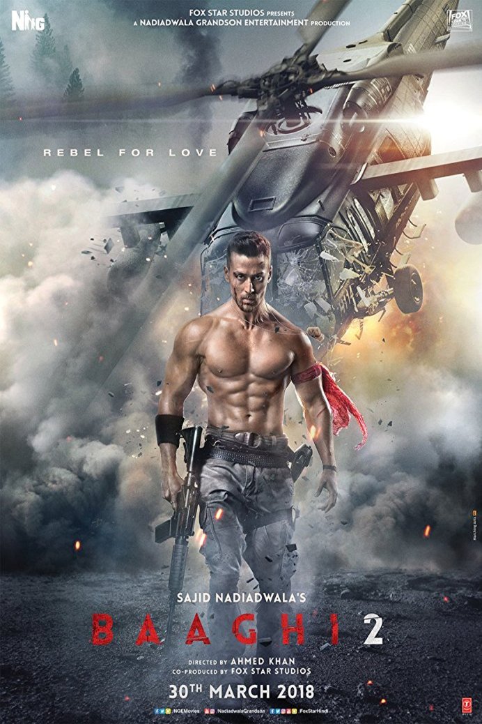 L'affiche du film Baaghi 2