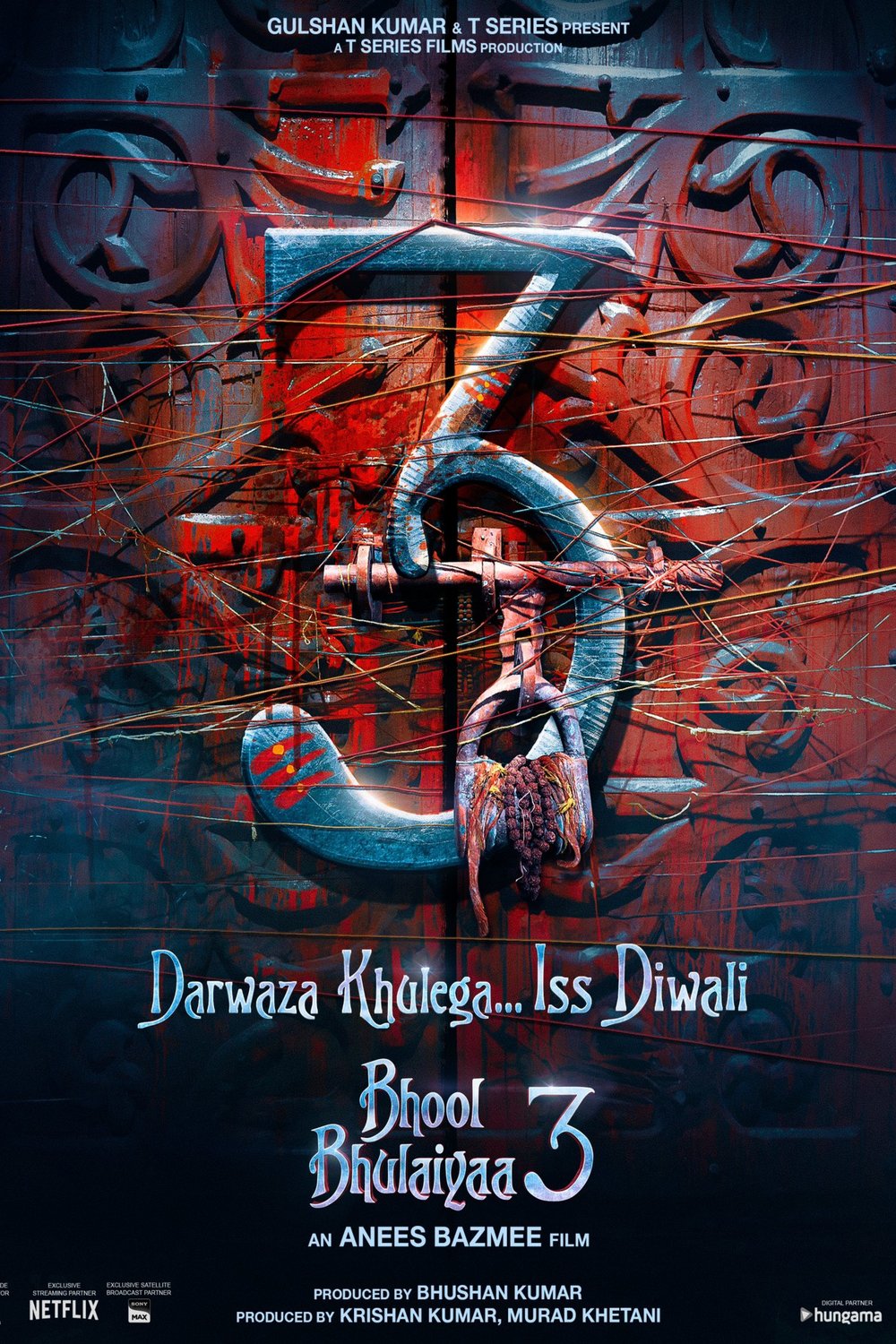 L'affiche du film Bhool Bhulaiyaa 3