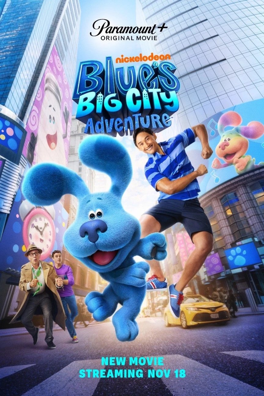 L'affiche du film Blue's Big City Adventure