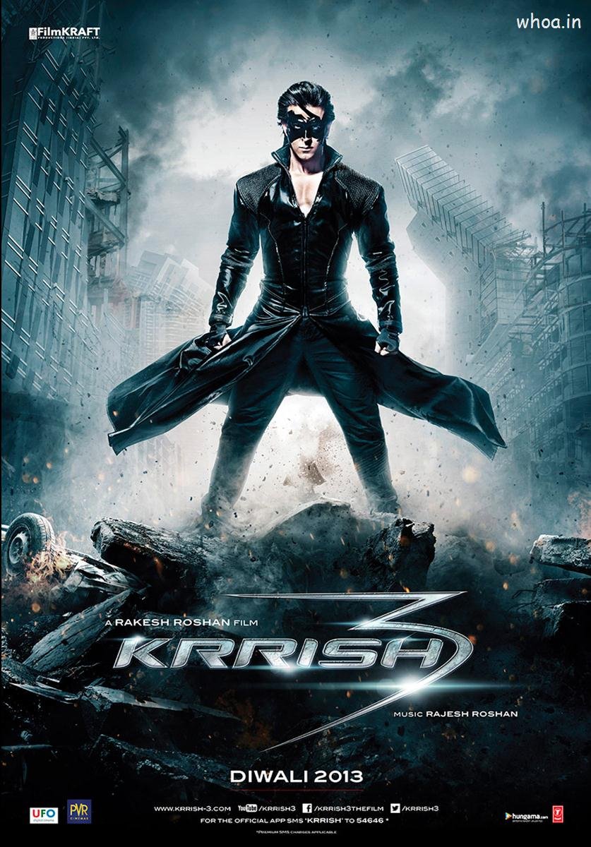 L'affiche du film Krrish