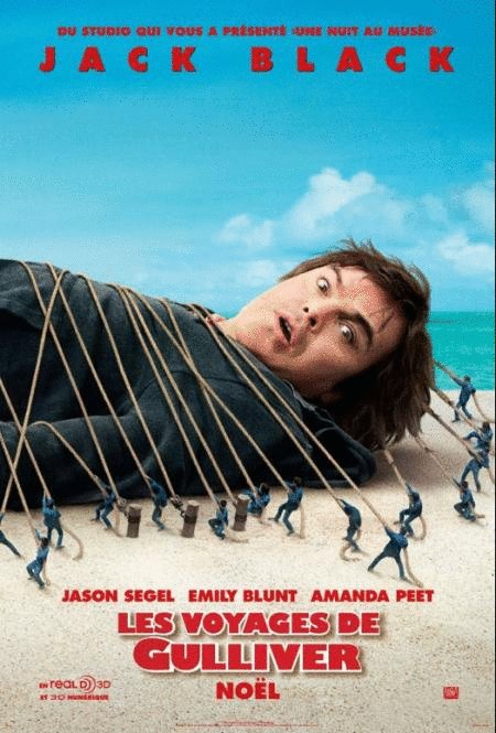 L'affiche du film Les Voyages de Gulliver