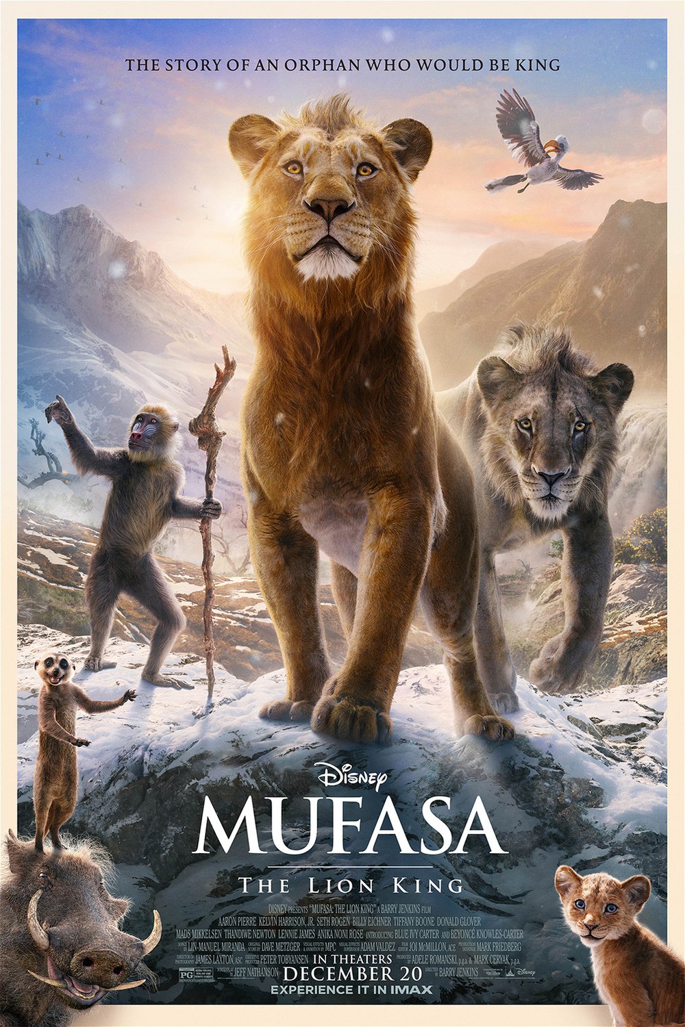 Poster of the movie Mufasa: The Lion King