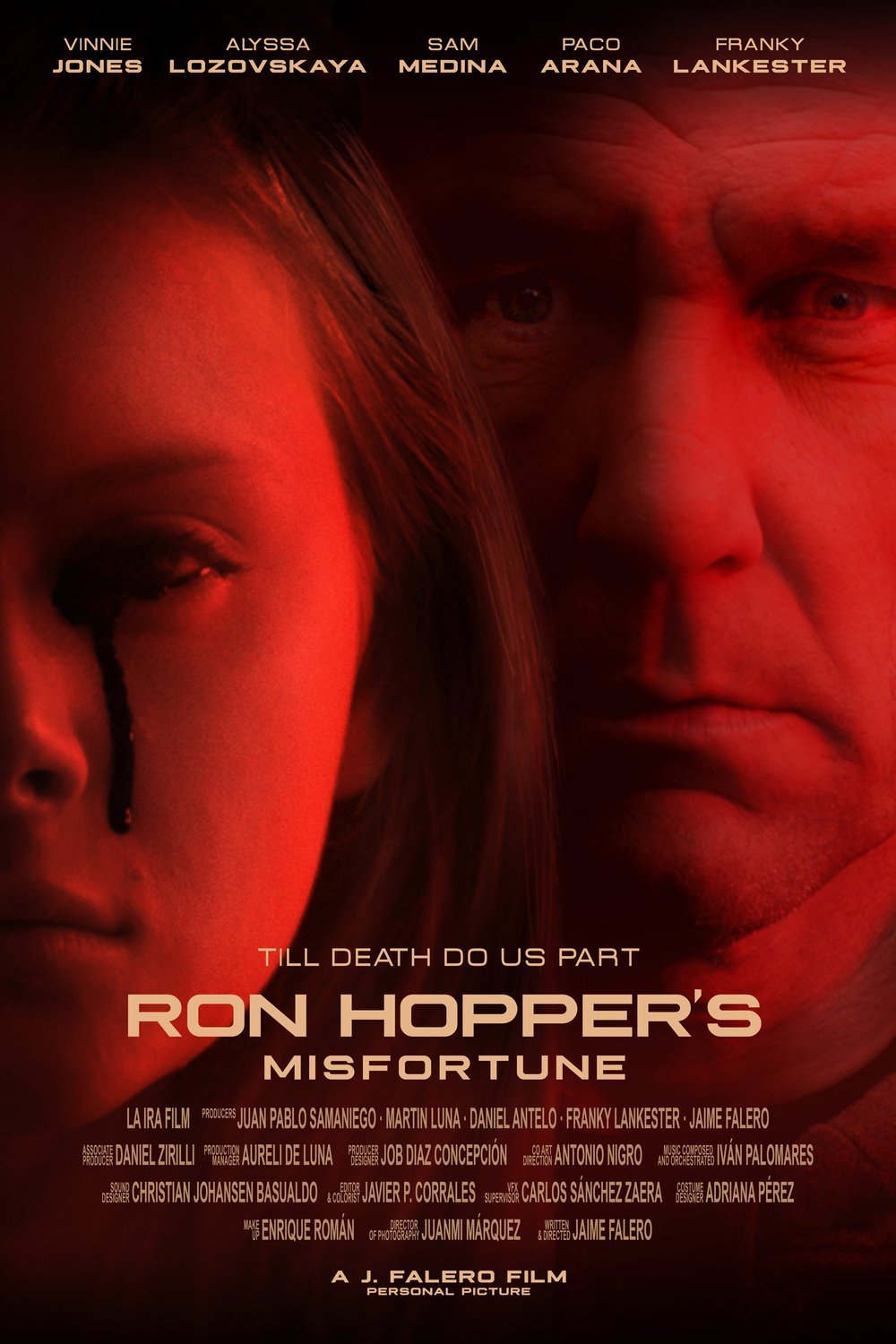 L'affiche du film Ron Hopper's Misfortune