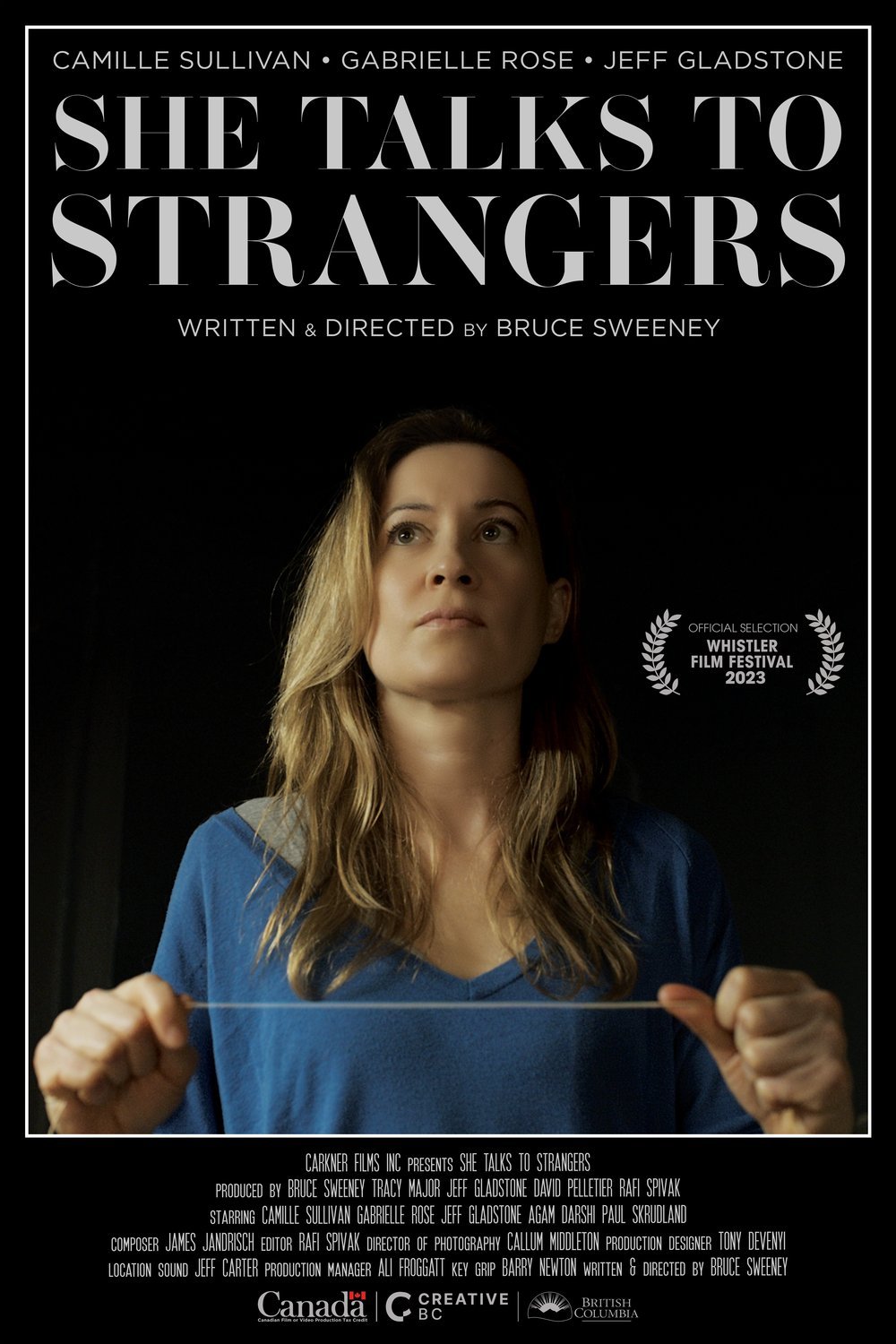 L'affiche du film She Talks to Strangers