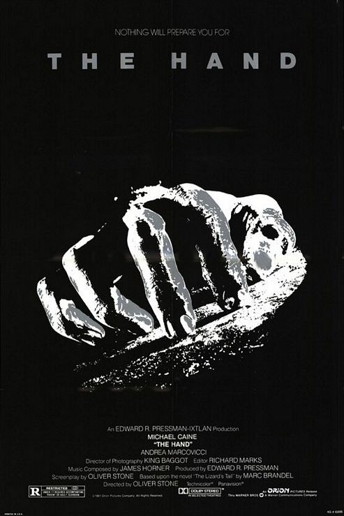 L'affiche du film The Hand