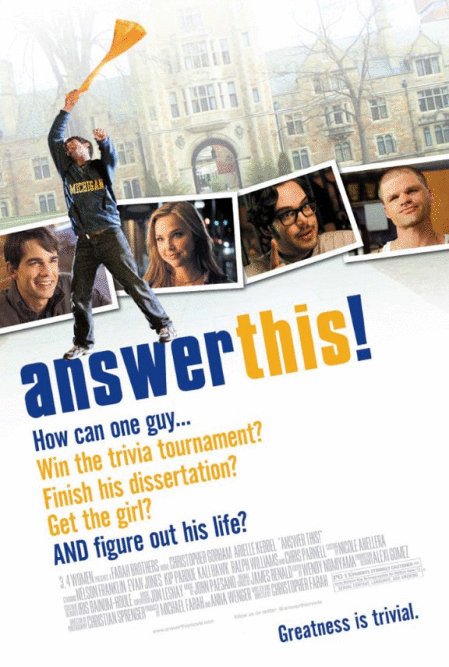 L'affiche du film Answer This!