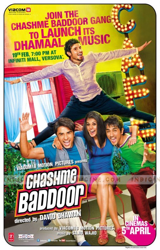 L'affiche du film Chashme Baddoor