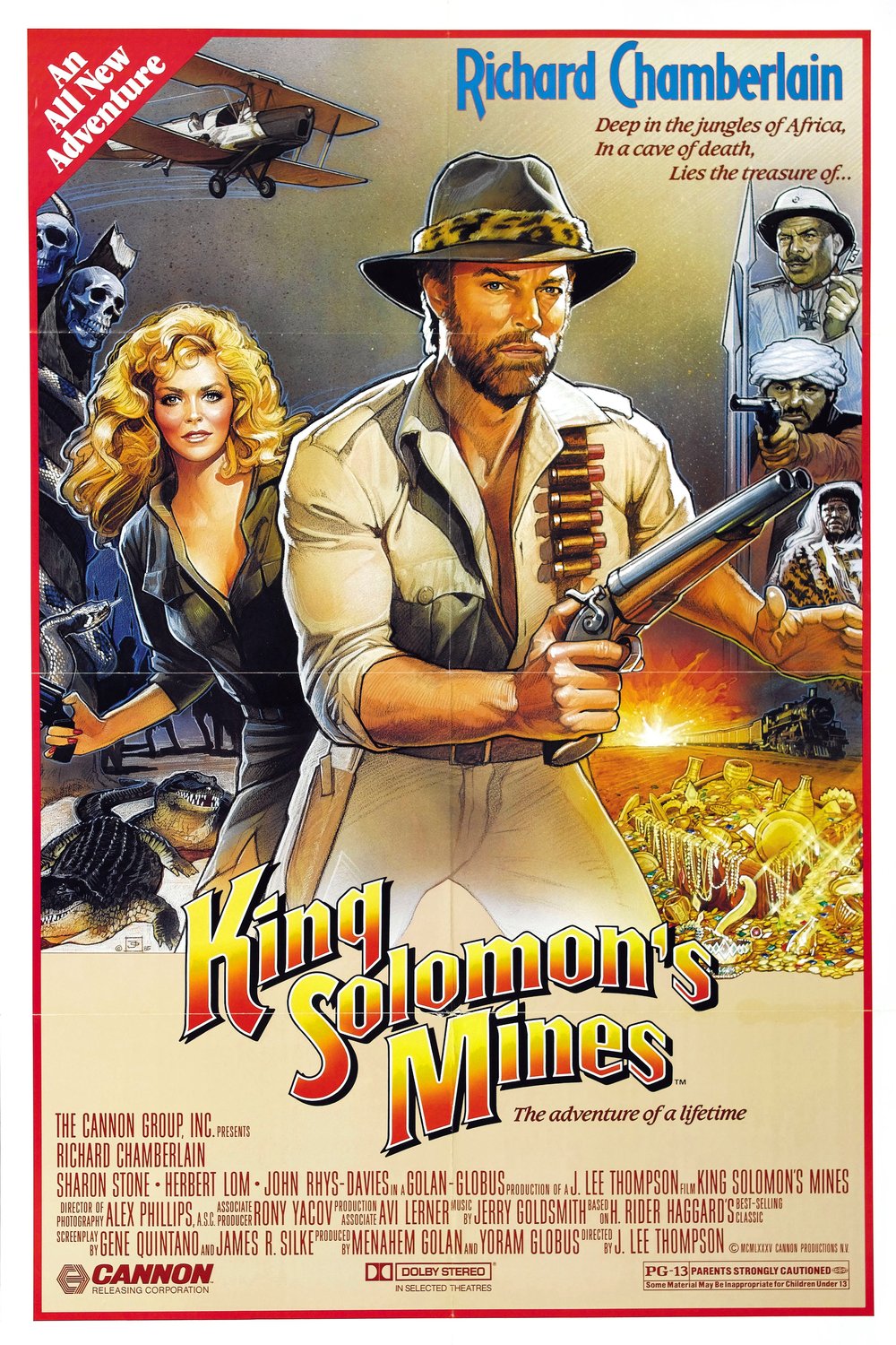 L'affiche du film King Solomon's Mines
