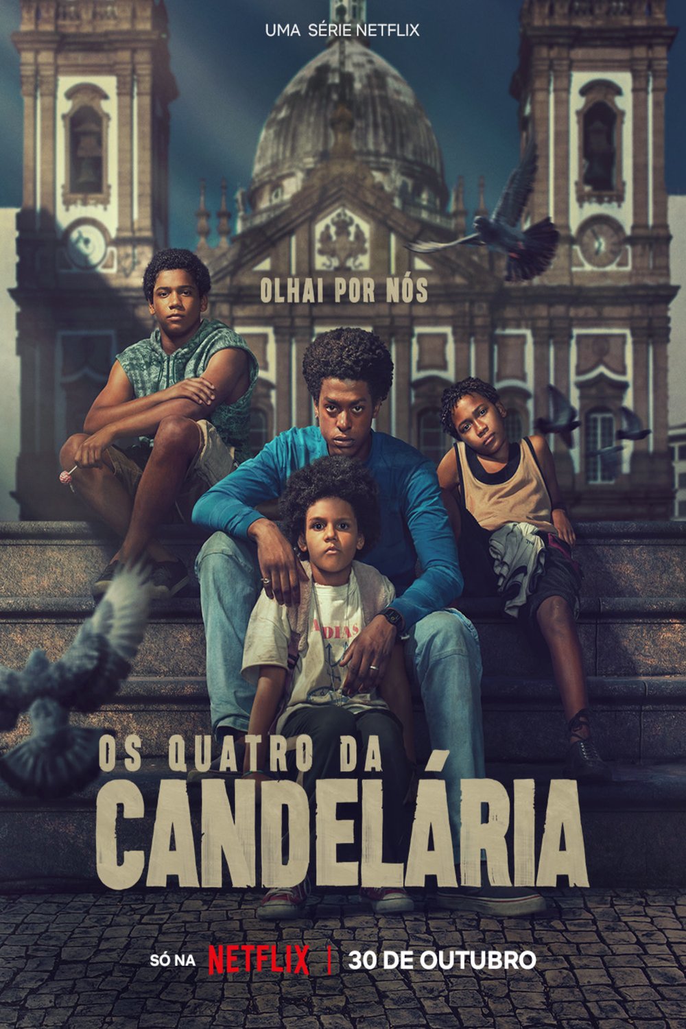 L'affiche du film Os Quatro da Candelária