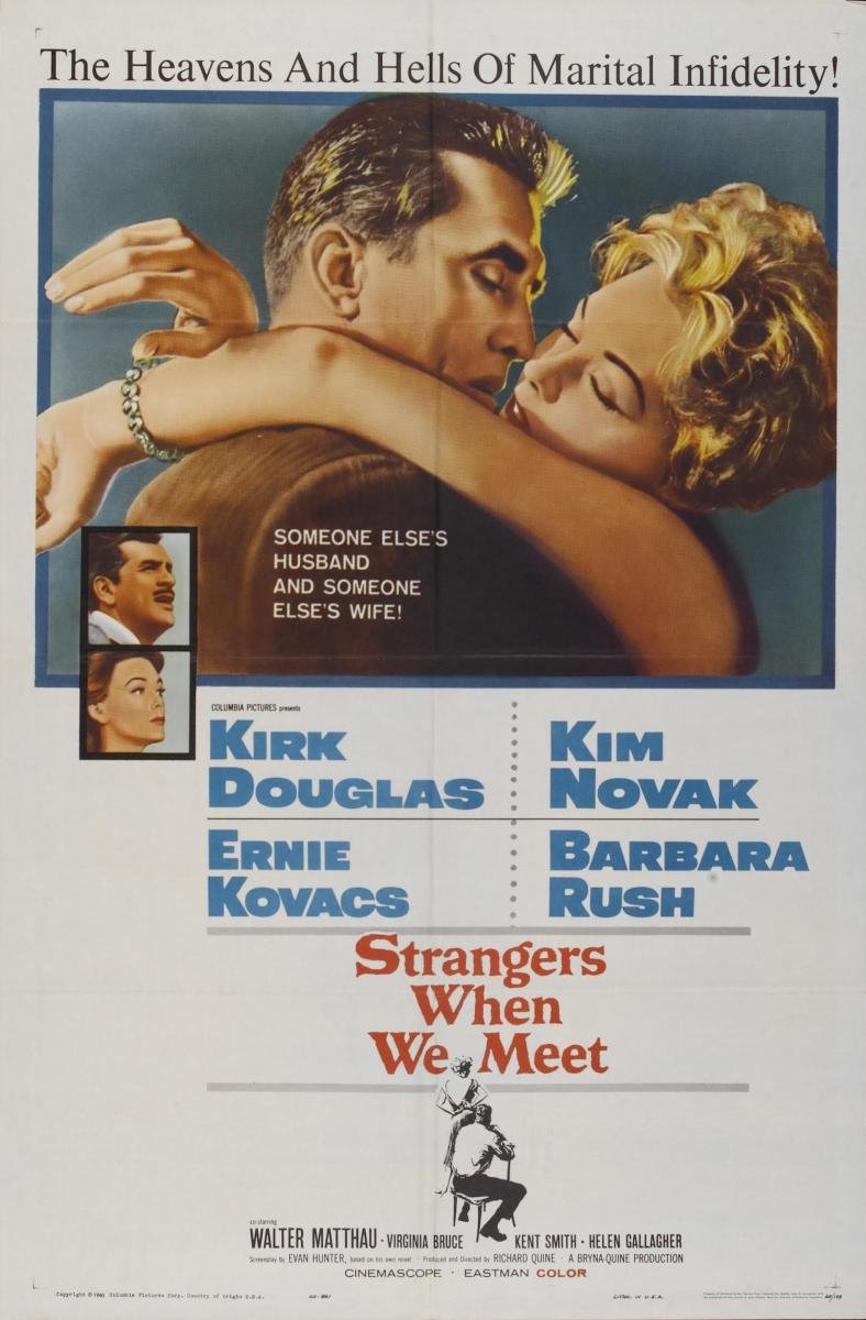 L'affiche du film Strangers When We Meet