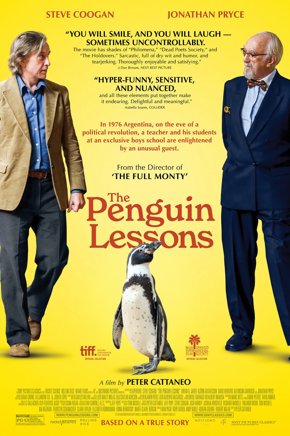 L'affiche du film The Penguin Lessons