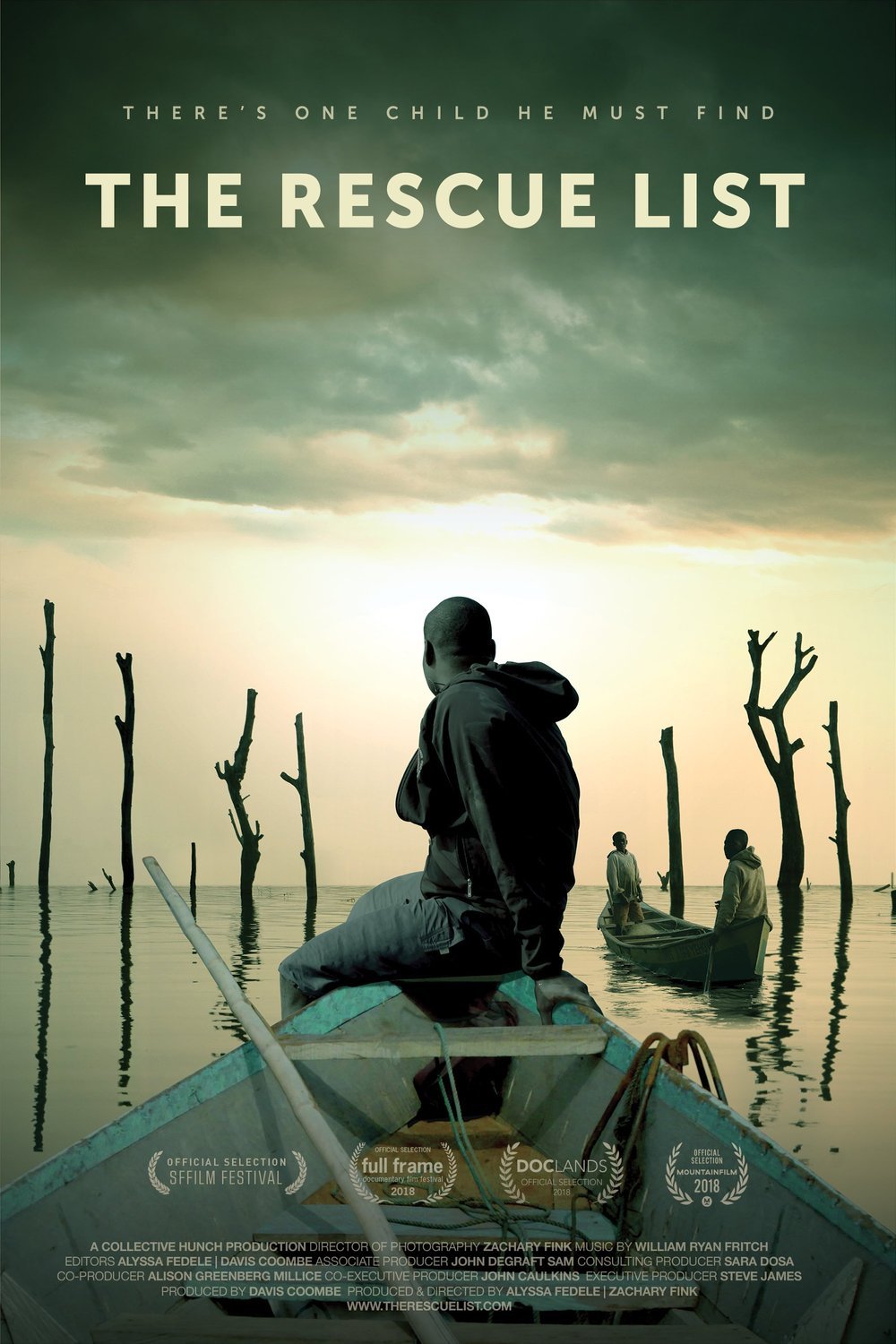 L'affiche du film The Rescue List