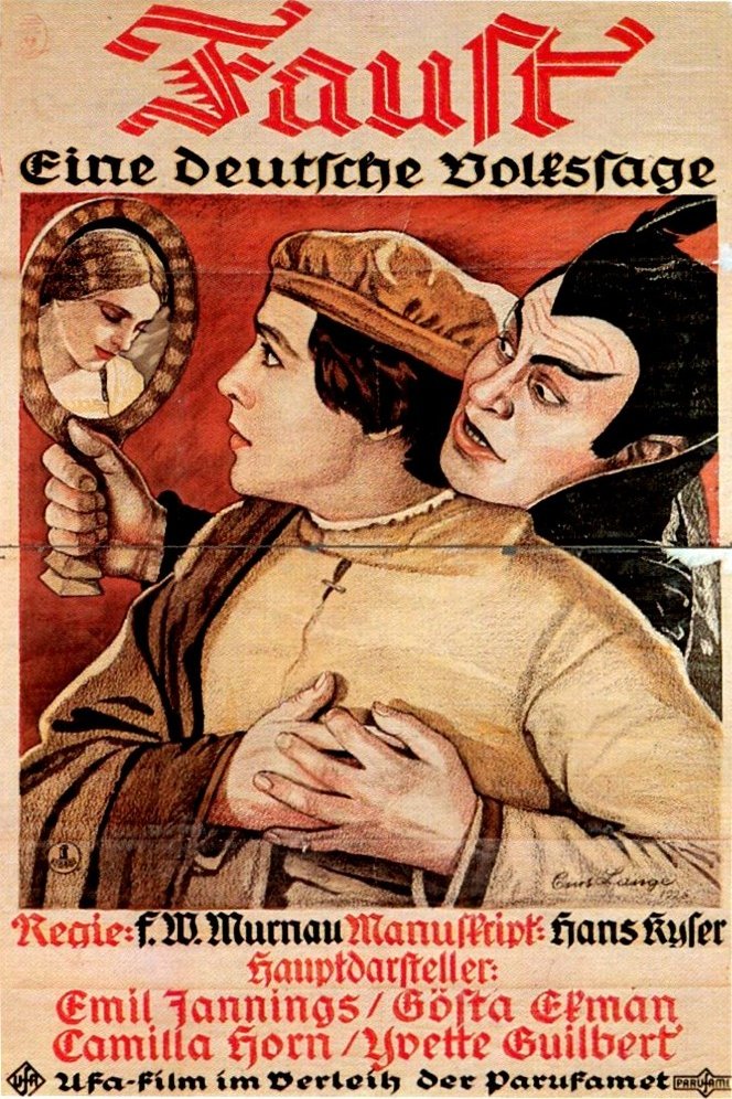 L'affiche du film Faust: Eine deutsche Volkssage