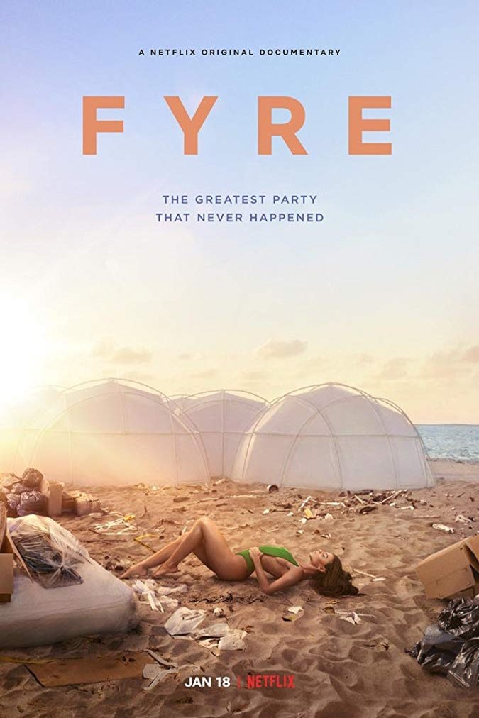 L'affiche du film Fyre