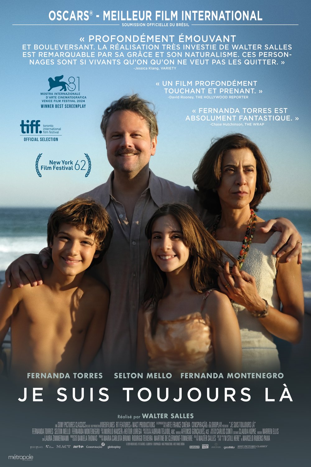L'affiche du film Je suis toujours là