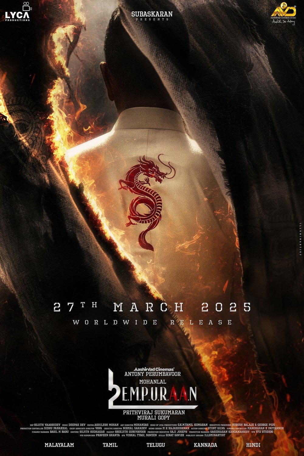 L'affiche du film L2: Empuraan