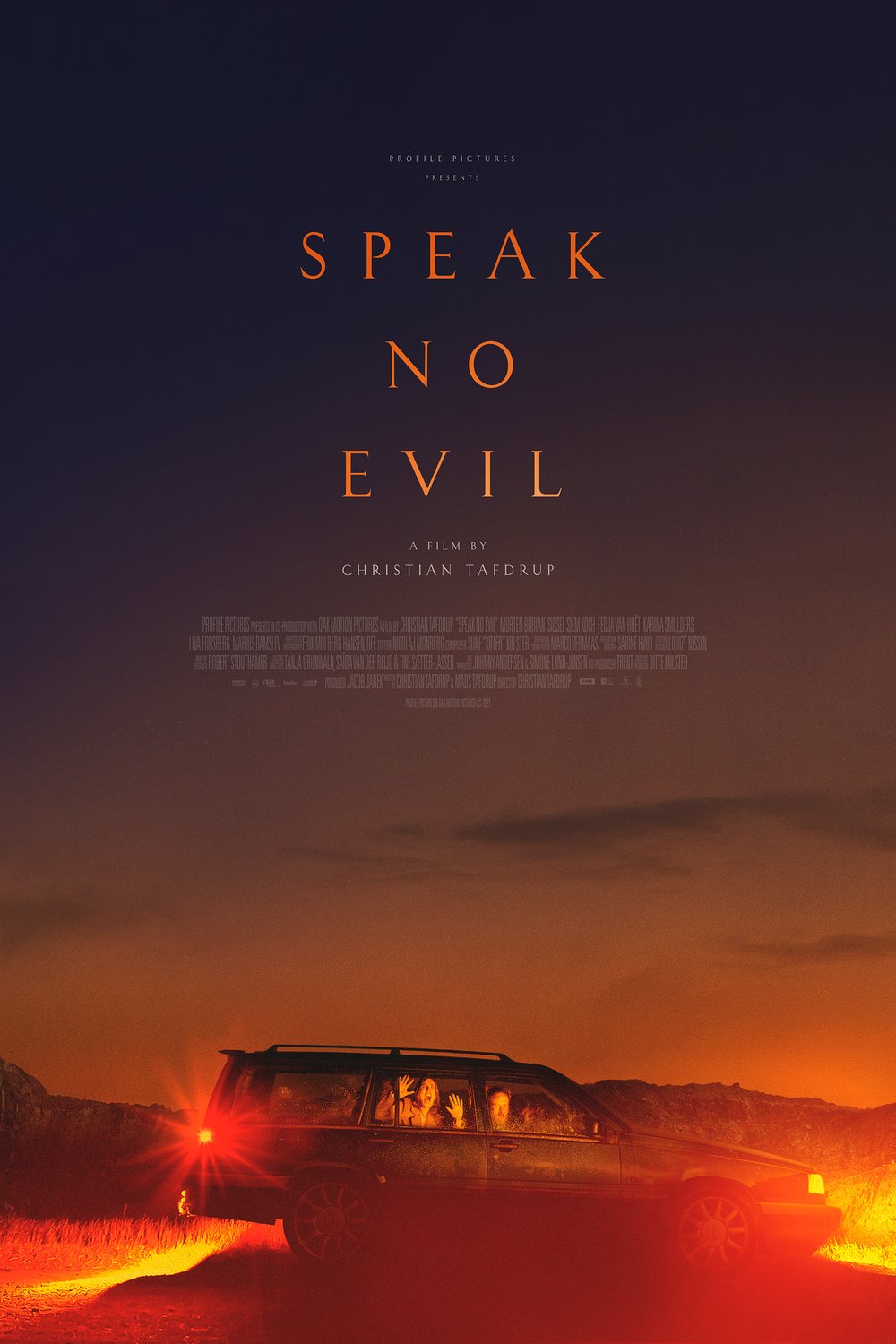 L'affiche du film Speak No Evil