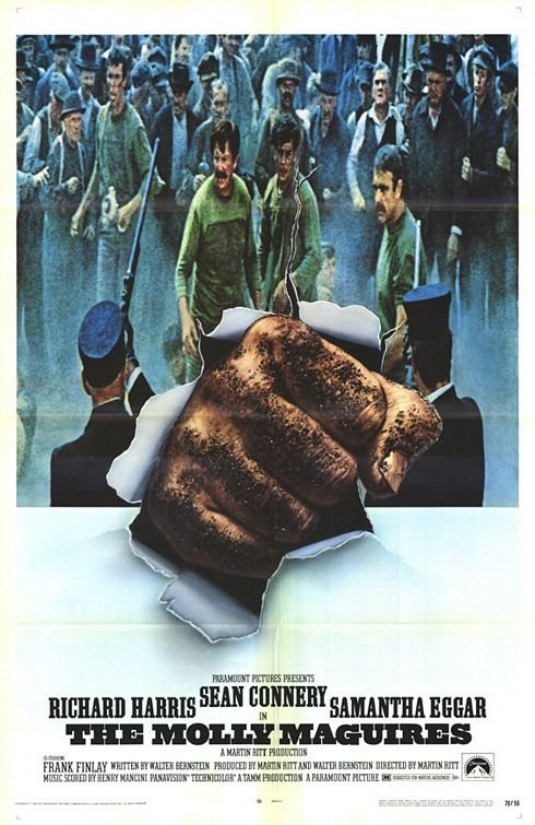 L'affiche du film The Molly Maguires