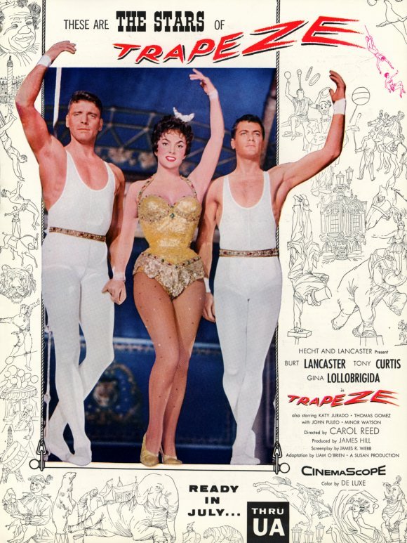 L'affiche du film Trapeze