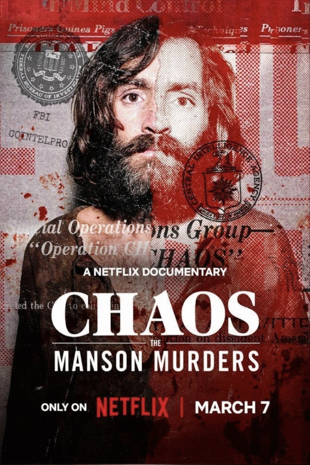 L'affiche du film Chaos: The Manson Murders