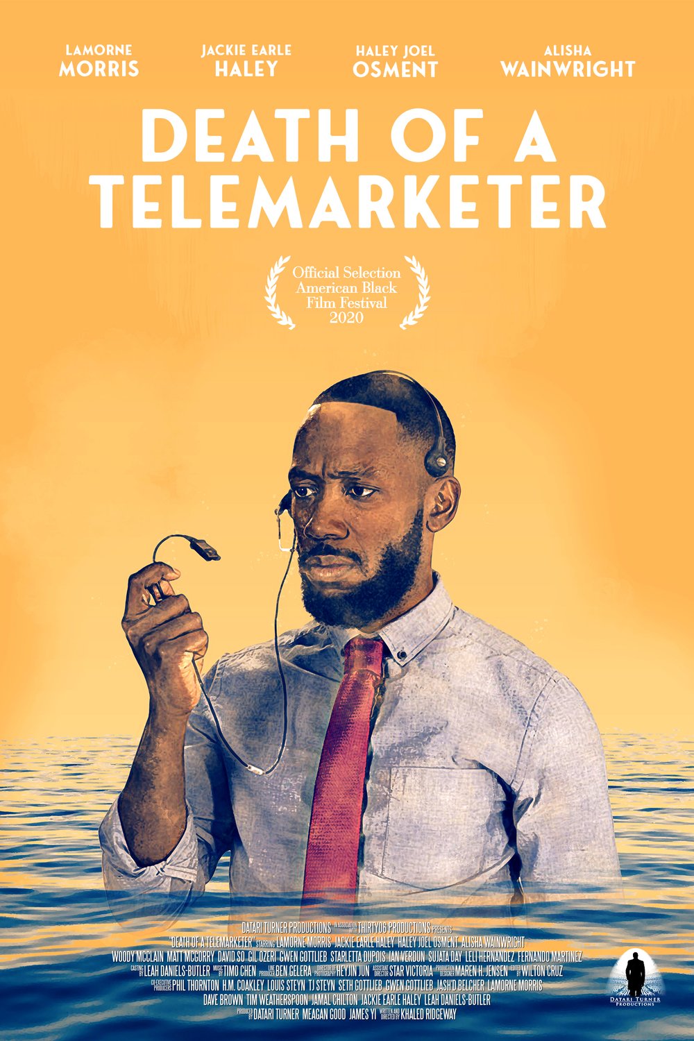 L'affiche du film Death of a Telemarketer
