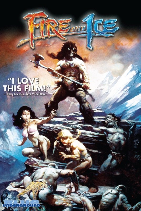 L'affiche du film Fire and Ice
