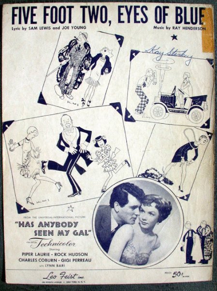 L'affiche du film Has Anybody Seen My Gal?