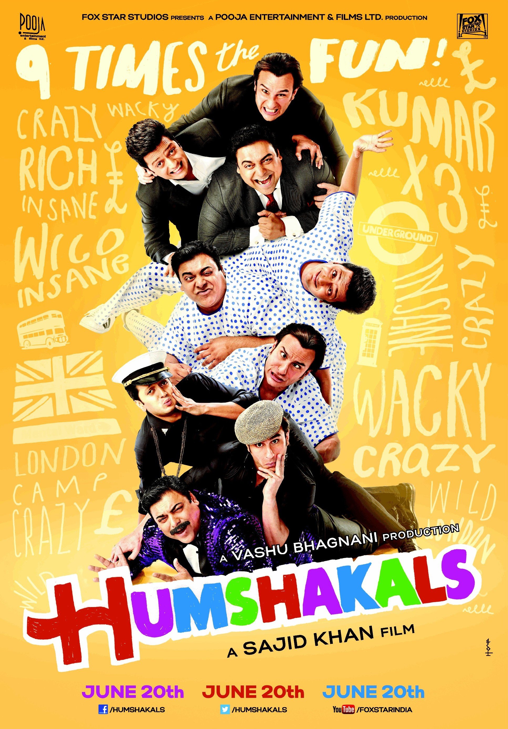 L'affiche du film Humshakals