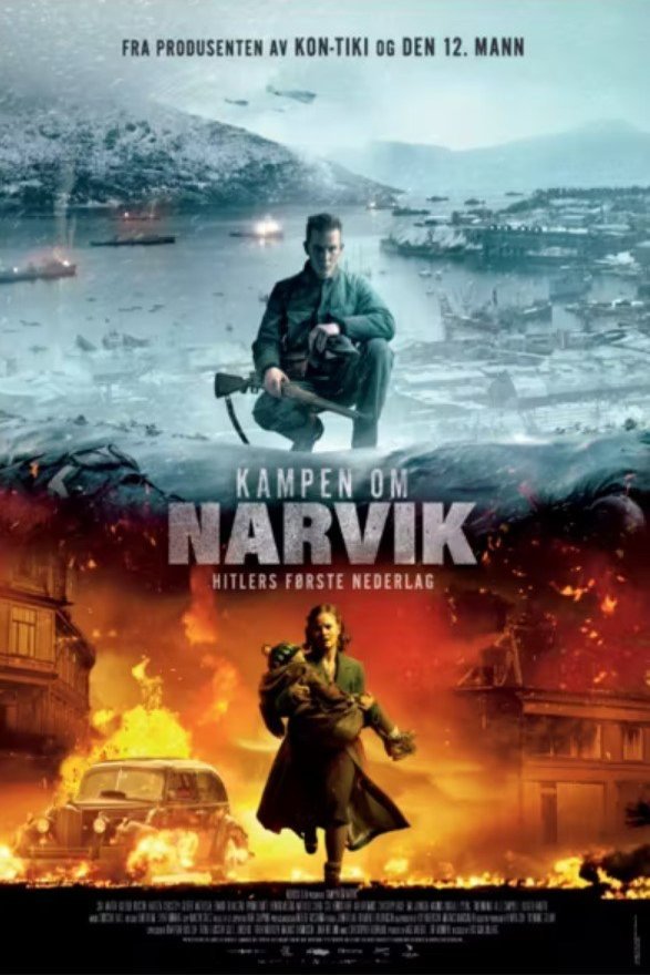 L'affiche du film Kampen om Narvik