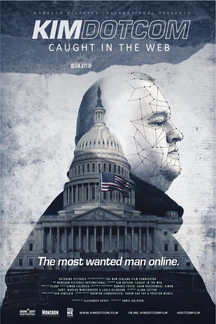L'affiche du film Kim Dotcom: Caught in the Web