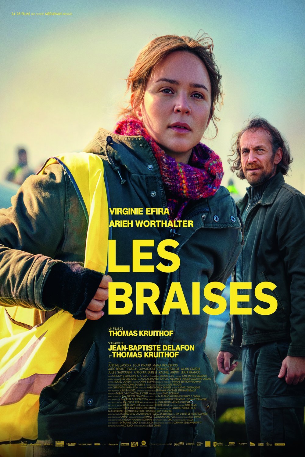 L'affiche du film Les braises