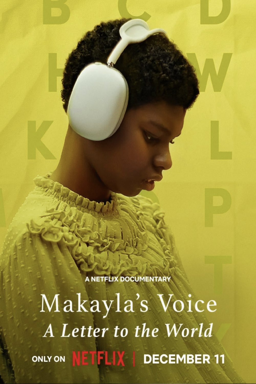 L'affiche du film Makayla's Voice: A Letter to the World