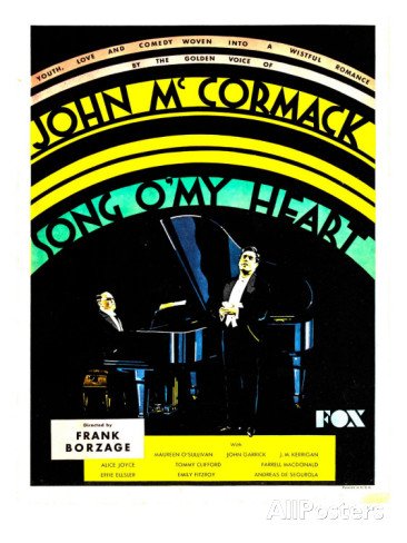 L'affiche du film Song o' My Heart